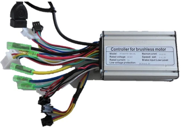 MAGT E-Bike Brushless Motor Controller, 36V/48V 350W Bürstenloser Motor