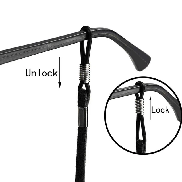 6 Pcs Glasses Neck Strap Adjustable Glasses Lanyard Eyeglass Lanyard Sports 8