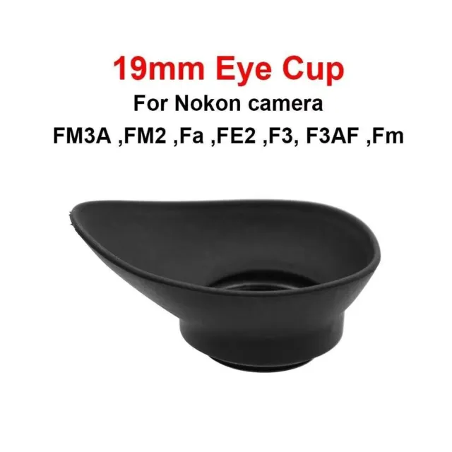 19mm Screw in Rubber Eye Cup for Nikon camera FM3 FM2 FA FE2 F3AF F3A FM etc