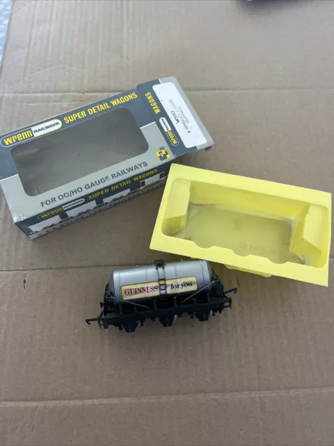 Wrenn Railways Super Detail Waggons W5003 6-Rad Wagen Guinness gebraucht verpackt