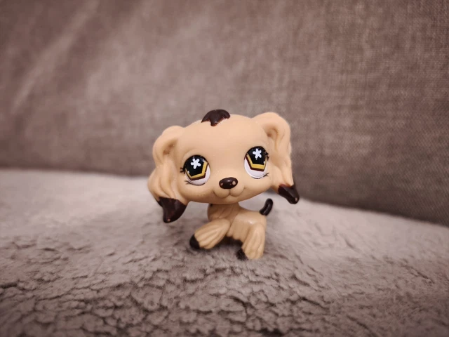 LPS #363/58 /67 Littlest Petshop Original Authentique Chien Colley Dog