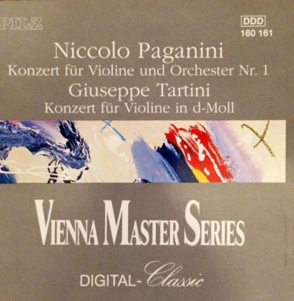 Concerti For Violin (CD, 1990) Niccoló Paganini and Giuseppe Tartini