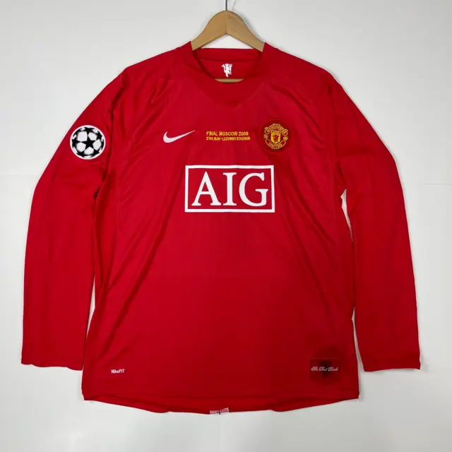 Manchester United 2006-07 Classic Home Retro in Full sleeves with Rona –  The Football Frenzy