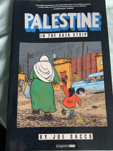 Palestine In The Gaza Strip Joe Sacco Fantagraphics TP 1996 Graphic Novel 1st