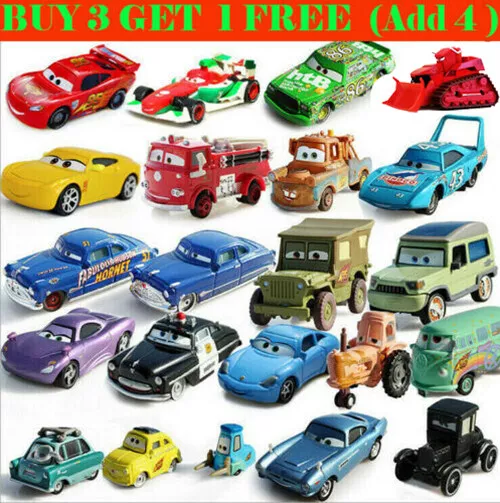 Disney Pixar Cars Diecast Lot Lightning McQueen Model Car Toy Gift For Kids