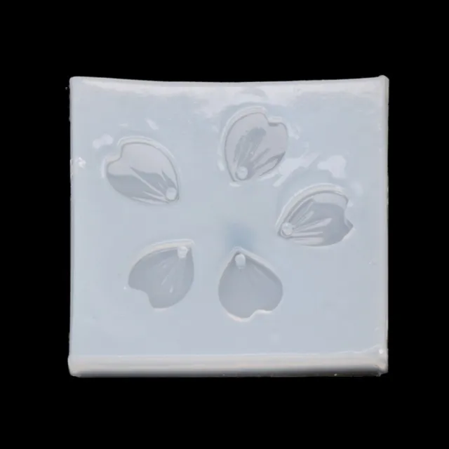 Silicone Mold Cherry Blossom Petal Pendant Mold For DIY Handwork Jewelry Finding