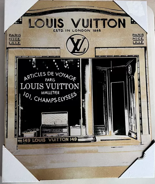 Decorprint Peelable Decals 7.75X7.75-Louis Vuitton (C) Style