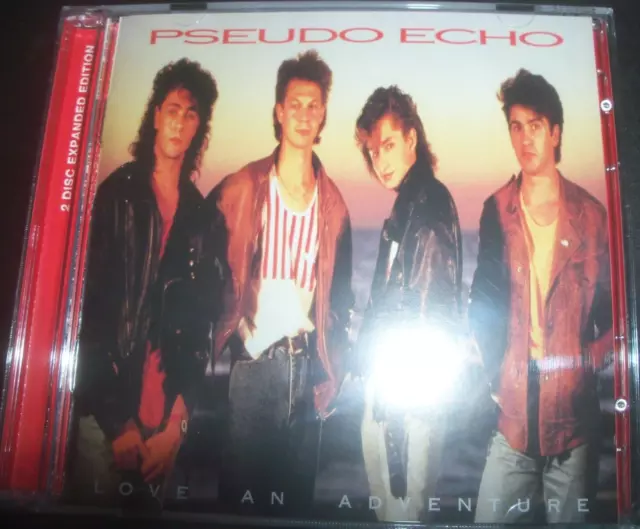 Pseudo Echo ‎– Love An Adventure - 2 Disc Expanded Edition CD – New (Not Sealed)