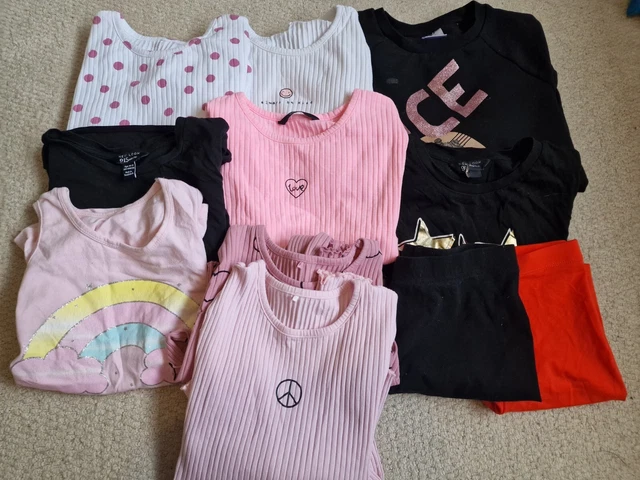 Maglione vestiti per ragazza età 10-11 anni top top top ritaglio pantaloncini maglione