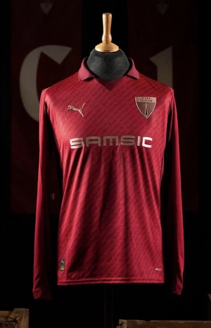 Maillot Gardien Stade Rennais 2006 – POUPLIN Vintage Uhlsport Jaune Taille XL