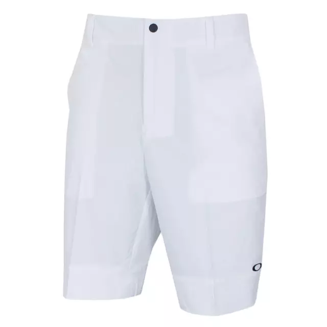 Oakley Herren Targetline Schnelltrocknend Performance Shorts - Weiß - 32