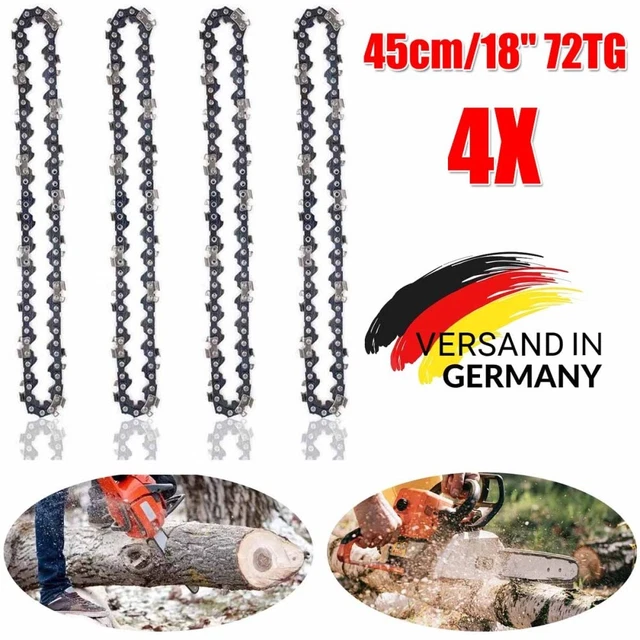 45cm Schwert Mit 2 Sägeketten - Kompatibel Mit Husqvarna 545 Motorsäge