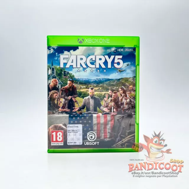 FAR CRY 5 🎮 Microsoft Xbox One 🇮🇹 ITALIANO PAL Completo 🎁 Idea Regalo