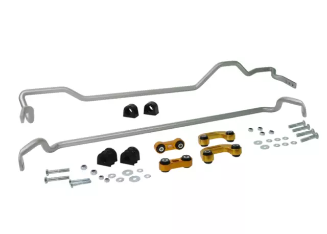 Whiteline Front and Rear Anti Roll Bar Kit for Subaru Impreza WRX GG Wagon (00-0