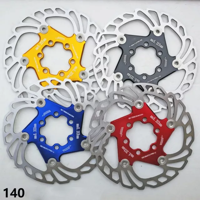 1x Bicycle Floating Rotors Disc Brake Rotor +6x Screws MTB Road Bike Fittings