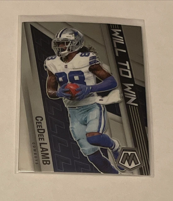 (d) CeeDee Lamb 2022 Mosaic Will To Win insert #WW-18