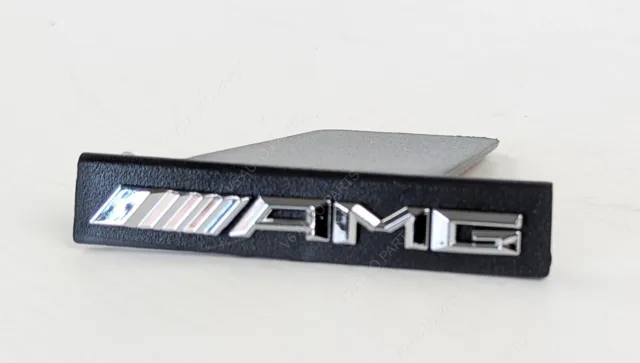 AMG Chrome Front Bonnet Badge Logo For Benz W205 GT C-Class 749012#