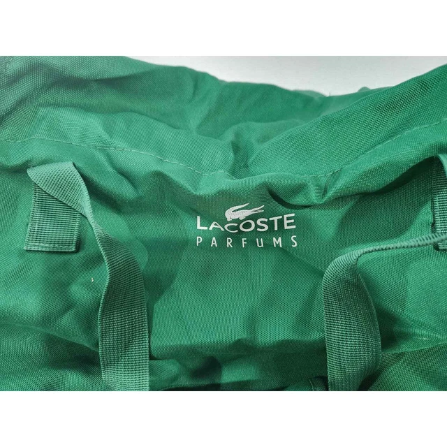 Lacoste duffle hotsell bag green