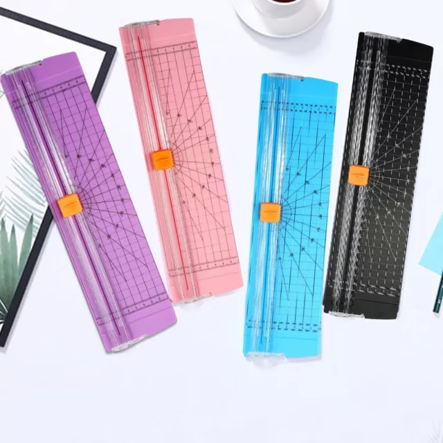 A4 Guillotine DIY Supplies Portable Card Trimmer Non-slip Office Home Stationery
