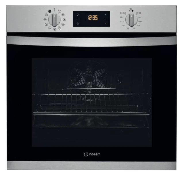 Indesit IFW3844PIX Four Électrique Encastrable Pyrolyse 71 L Inox