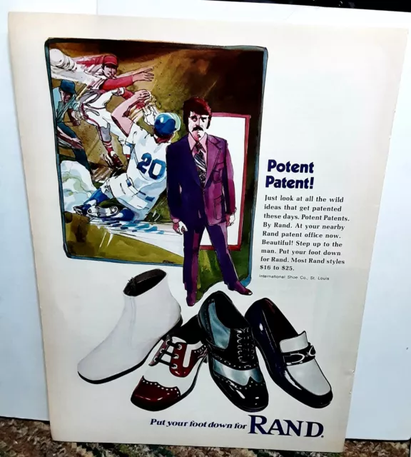 1950-1979, Shoes, Clothing, Shoes & Accessories, Advertising
