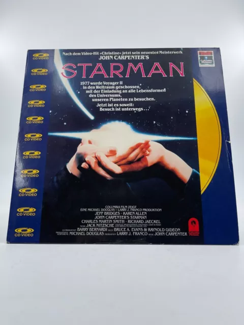 STARMAN CD VIDEO - Laserdisc - Laser Videodisc - LD