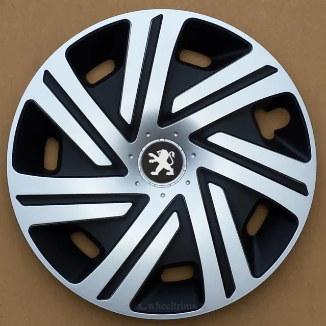 FULL SET  15" wheel trims to fit Peugeot 207         (NOT FOR BOXER)