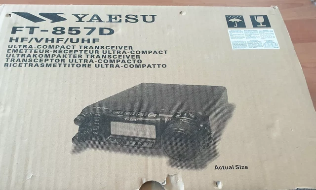 YAESU FT-857D. hf+6m 2m & 70cms £350.00 - PicClick UK
