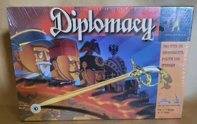 Diplomacy DE von Avalon Hill / Hasbro in Folie