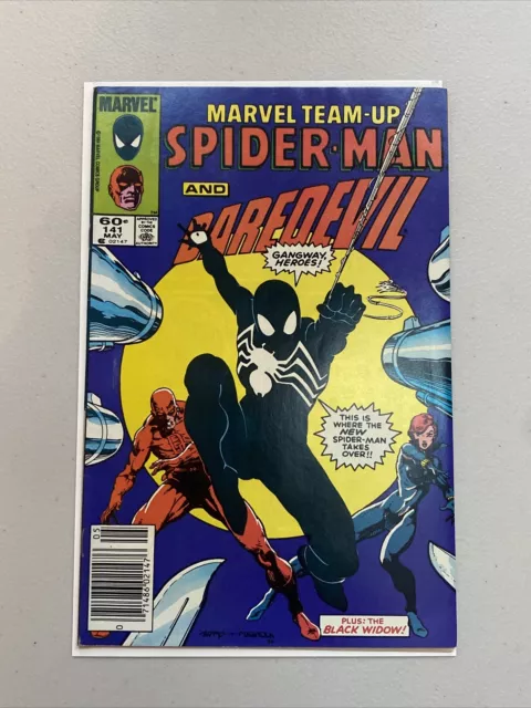 Marvel Team-Up #141 (1984) Key - 2nd App Black Suit VF-/VF