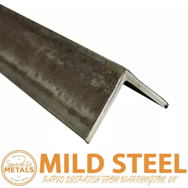 60mm x 60mm x 6mm Low-price Mild Steel Angle Iron Steel Section Thick UK Made