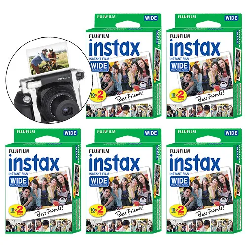 Fujifilm INSTAX WIDE Fuji Instant Film 100 Sheets for Wide 300 Instant Cameras