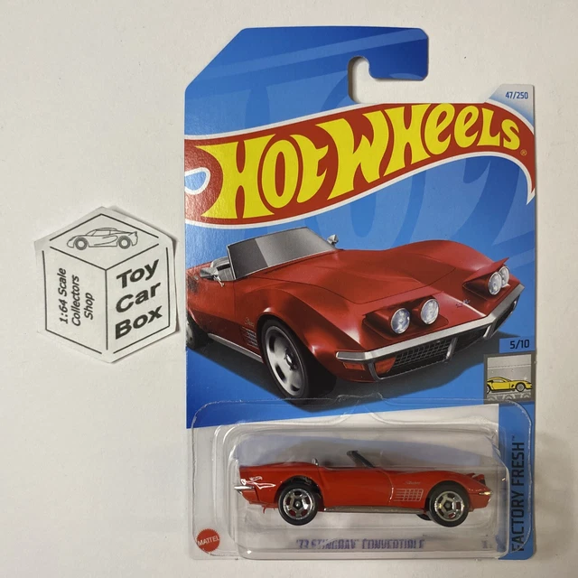 2024 HOT WHEELS 47 ‘72 Corvette Stingray Convertible (Red Factory