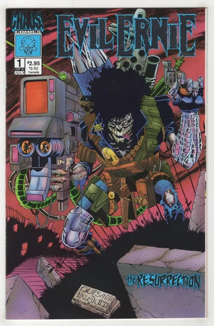 Evil Ernie Resurrection #1 (1993, Chaos) Brian Pulido Steven Hughes Joe Quesada