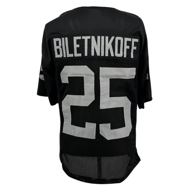 FRED BILETNIKOFF Oakland Raiders BLACK Jersey M-5XL Unsigned Custom Sewn Stitch FRED BILETNIKOFF Oakland Raiders BLACK Jersey M-5XL Unsigned Custom Sewn Stitch
