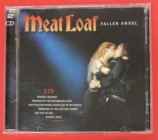 MEAT LOAF FALLEN Angel 2 Cd Greatest Hits Best Of 24 Tracks Double Cd