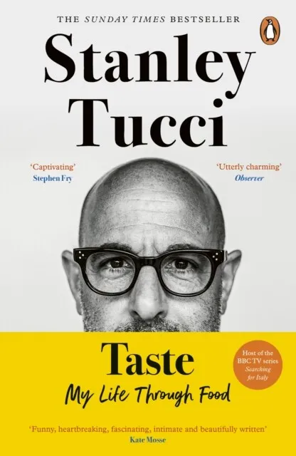 Stanley Tucci - Taste   The No.1 Sunday Times Bestseller - New Paperba - H245z