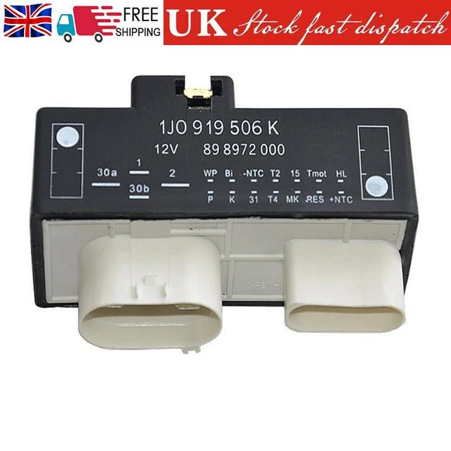 RADIATOR COOLING FAN Control Module For VW Jetta Beetle Golf Audi TT 1J0919506K £20.78 PicClick UK