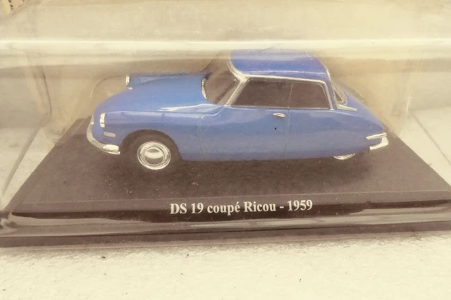 Uh Pour Presse Citroen Ds 19 Coupe Ricou 1959 Neuf + Blister Serti