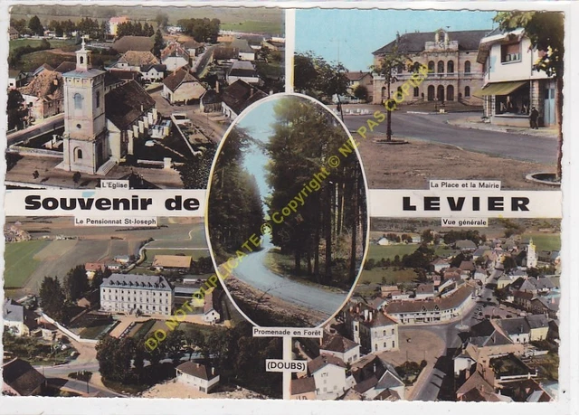 CPSM 25270 LEVER Multivue Souvenir Edit COMBIER 1970