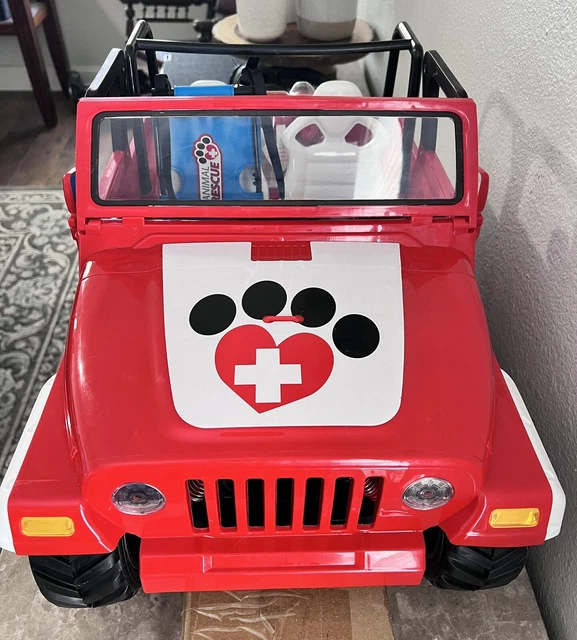 MY LIFE AS Remote Control Animal Rescue Red Jeep Wrangler Our