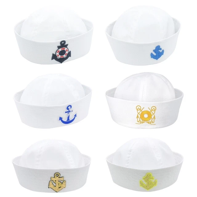 ADULTS CAPTAIN HAT Party Accessory Elegant Dressup Theme Party £6.77