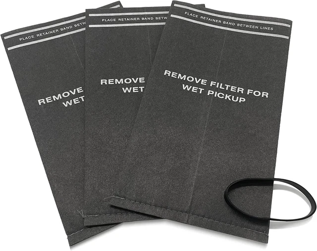 3 Wet Dry Filter Bags for 2 - 2.5 Gallon Shop Vac Vacuum Stinger Craftsman Husky 3 Wet Dry Filter Bags for 2 - 2.5 Gallon Shop Vac Vacuum Stinger Craftsman Husky
