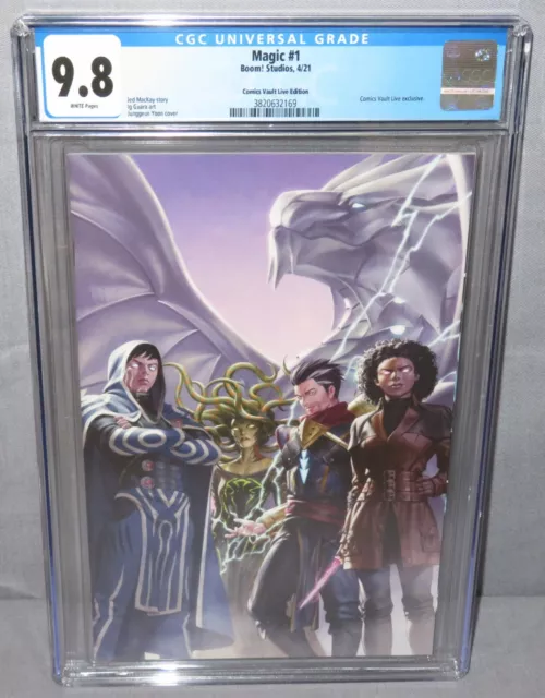 MAGIC The Gathering #1 (Comics Vault Junggeun Yoon Virgin Variant) CGC 9.8 Boom!