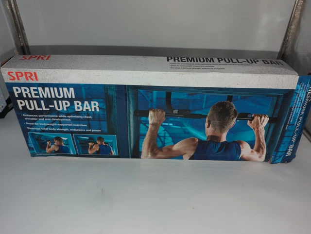 Pull up bar spri premium pull top up bar home gym workout