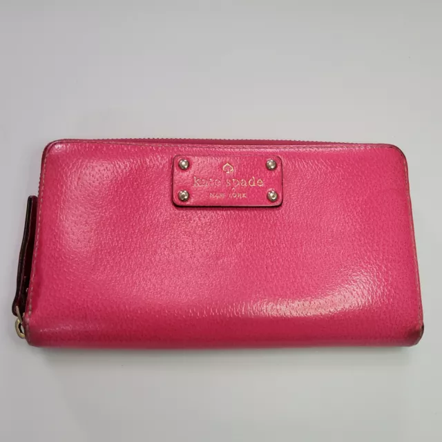 Kate Spade NY Zip Around Full Size Wallet Pink