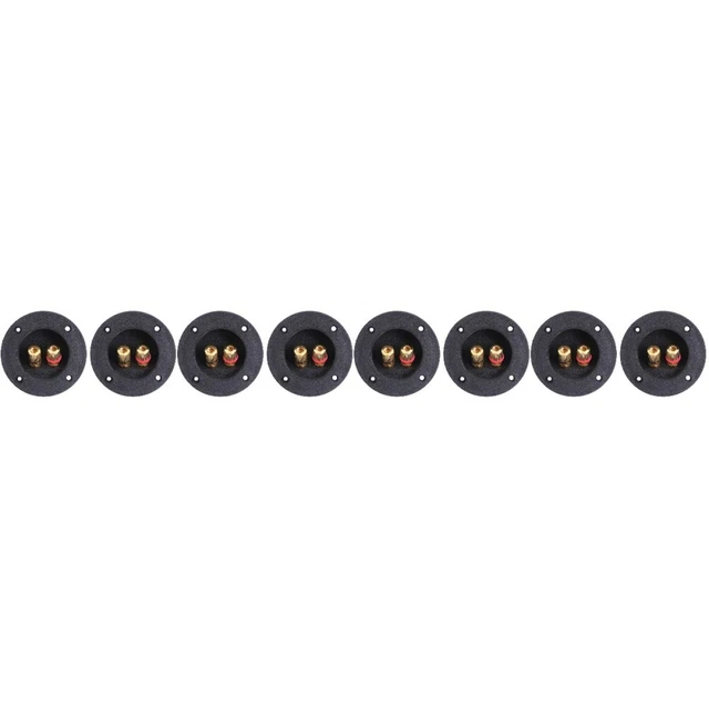 8 Pcs 2- way speaker box terminal Haut-parleur Accessoires Électroniques Voiture