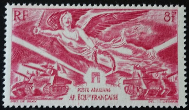 Afrika Äquatorial- Französisch Aef Post Luft Pa N. #43 neuer Stempel Luxus