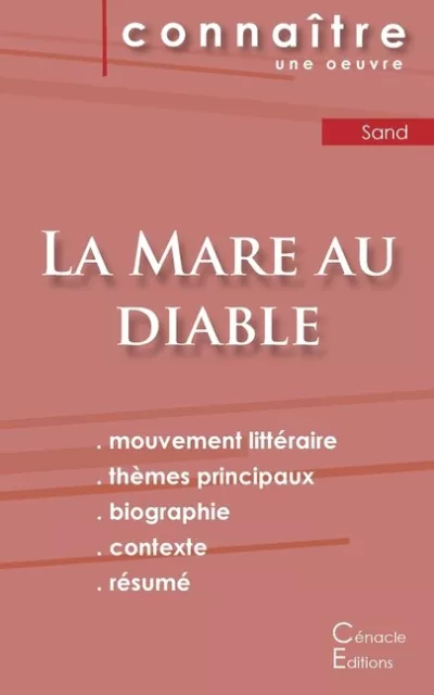 Fiche De Lecture La Mare Au Diable De George Sand (Analyse Litt?Raire De R?...