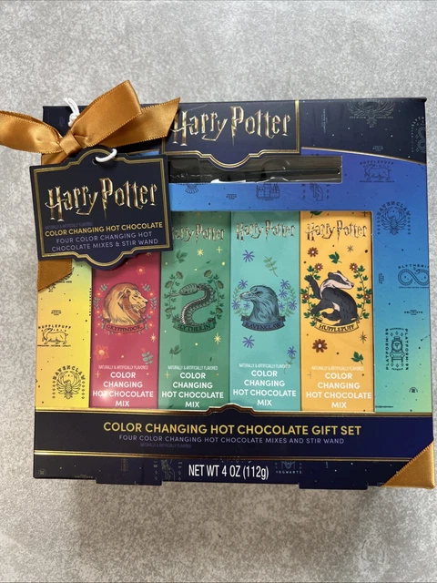 HARRY POTTER COLOR Changing Hot Chocolate Cocoa Gift Set w Stir Wand ...